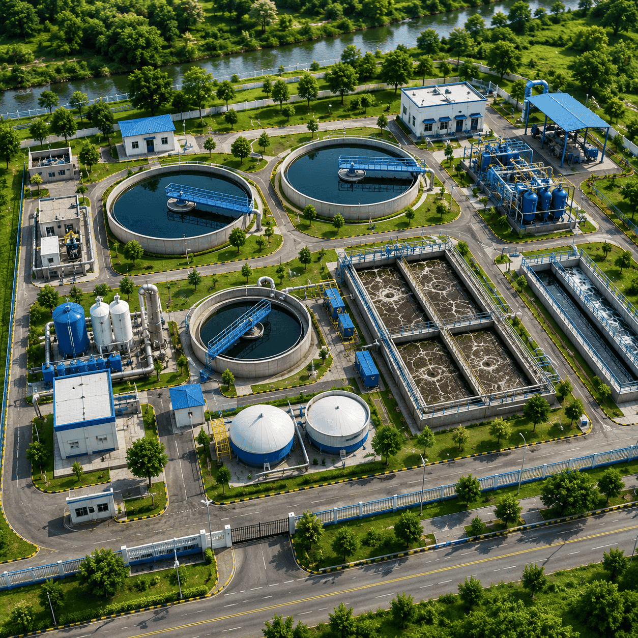 Compact Sewage Plants
